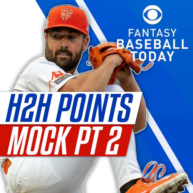 12-team H2H Points Mock Draft Part 2! Rounds 12-21 Picks & Team Recaps (2/26 Fantasy Baseball Podcast) - podcast episode cover