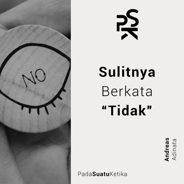 Sulitnya Berkata "Tidak" - podcast episode cover