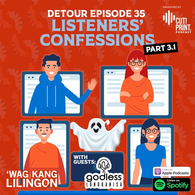 DETOUR EPISODE 35: Listeners' Confessions Part 3.1 - podcast episode cover