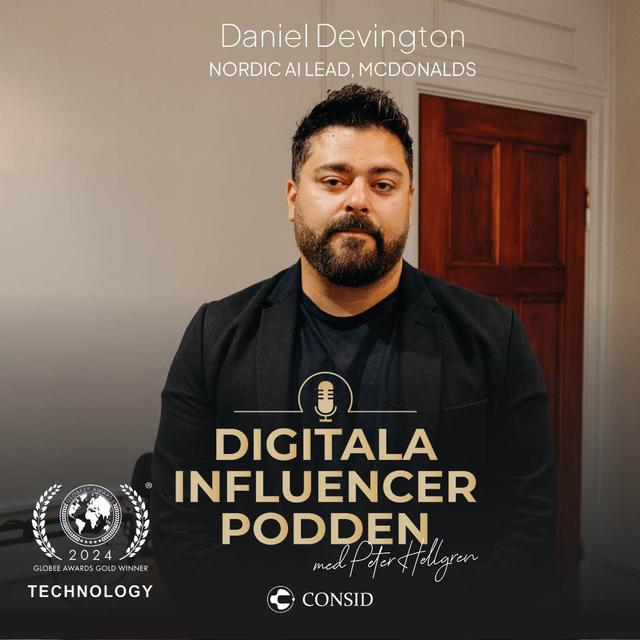 271. Från Big Mac till Big Data | Daniel Devington, Nordic AI Lead, McDonalds | Implementering AI - podcast episode cover