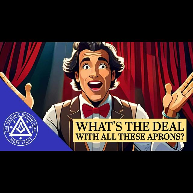 The Masonic Roundtable - 0493 - What's With All The Aprons? - podcast episode cover