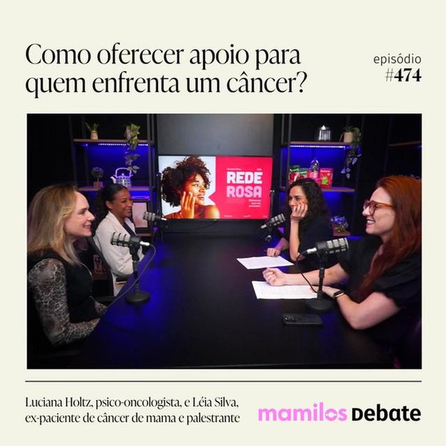 Como oferecer apoio para quem enfrenta um câncer? - podcast episode cover