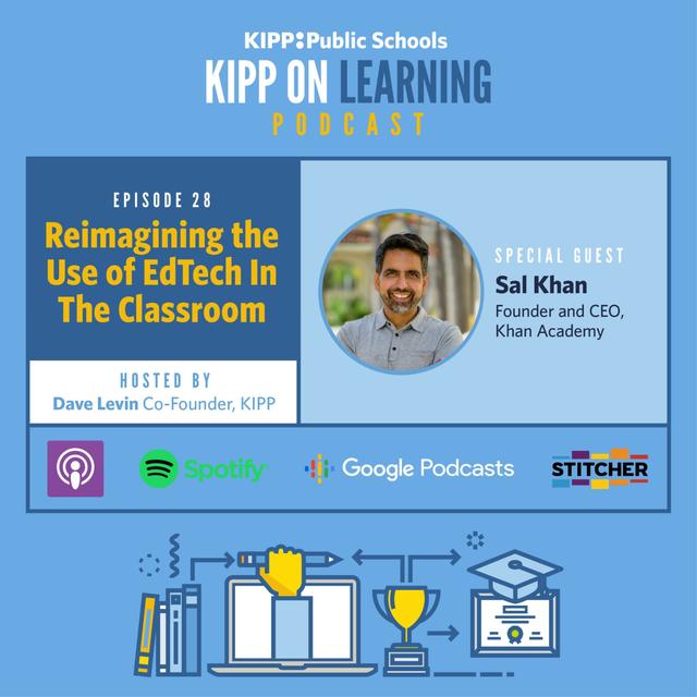 Reimagining the Use of EdTech In The Classroom w/ CEO of Khan Academy - podcast episode cover