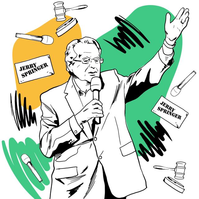 Jerry Springer - podcast episode cover