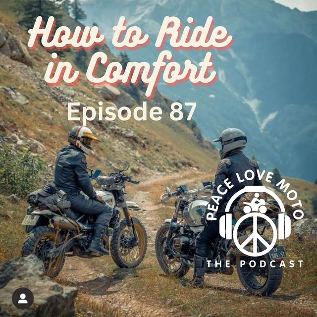 How to Stay Comfortable on Long Motorcycle Rides - podcast episode cover