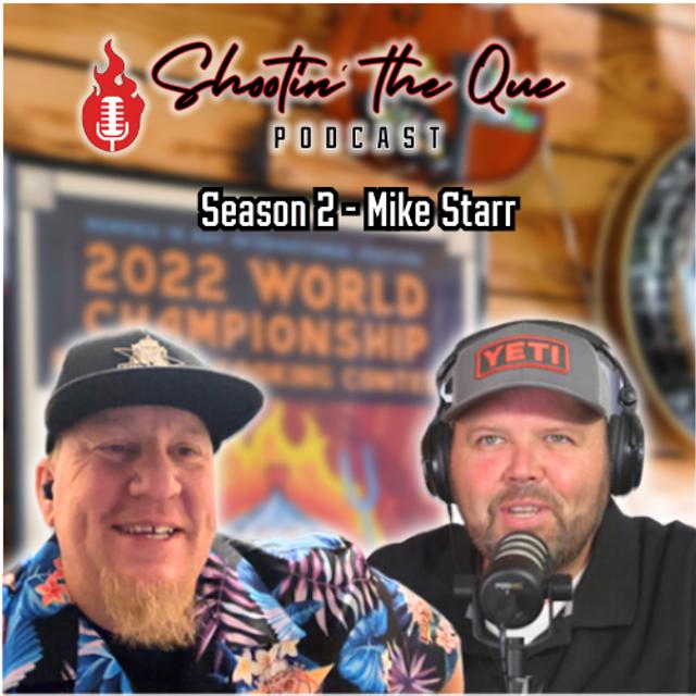 Mike Starr, Blazing Star BBQ - Mike’s Military Service, Air Force One, Social Media Keyboard Cooks - podcast episode cover