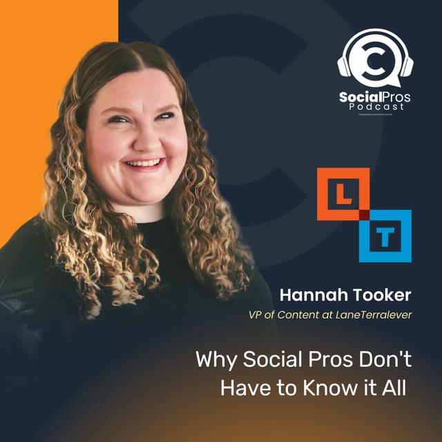 Why Social Pros Don't Have to Know it All - podcast episode cover