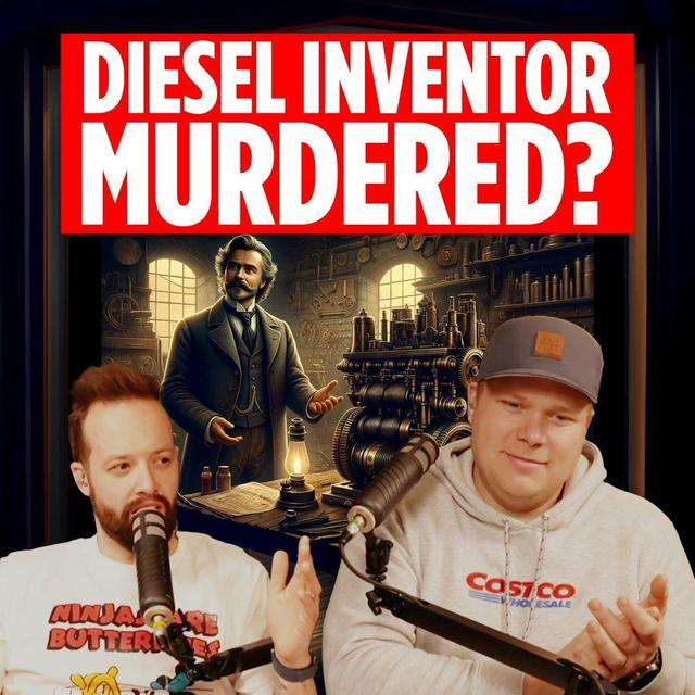 Rudolf Diesel - What REALLY Happened To The Inventor of Diesel Engines? - podcast episode cover