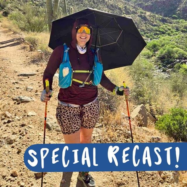 *Special Recast* - Hear Me ROAR! Christy Krchnavy Conquers Cocodona 250 with an Umbrella, High-Fives & the Heart of a Lion - podcast episode cover