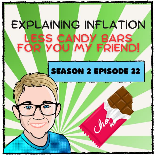 Explaining Inflation: Less Candy Bars for You My Friend! - podcast episode cover