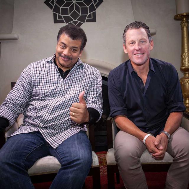 Cycling, Physics, and Doping, with Lance Armstrong - podcast episode cover