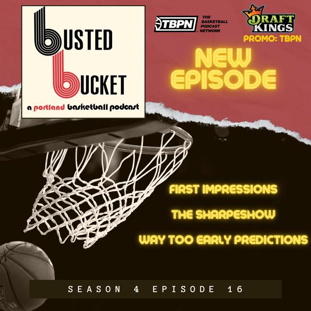 Take Us To The Sharpeshow, Game One Of The 22-23 Season, First Impressions, Way Too Early Predictions - podcast episode cover