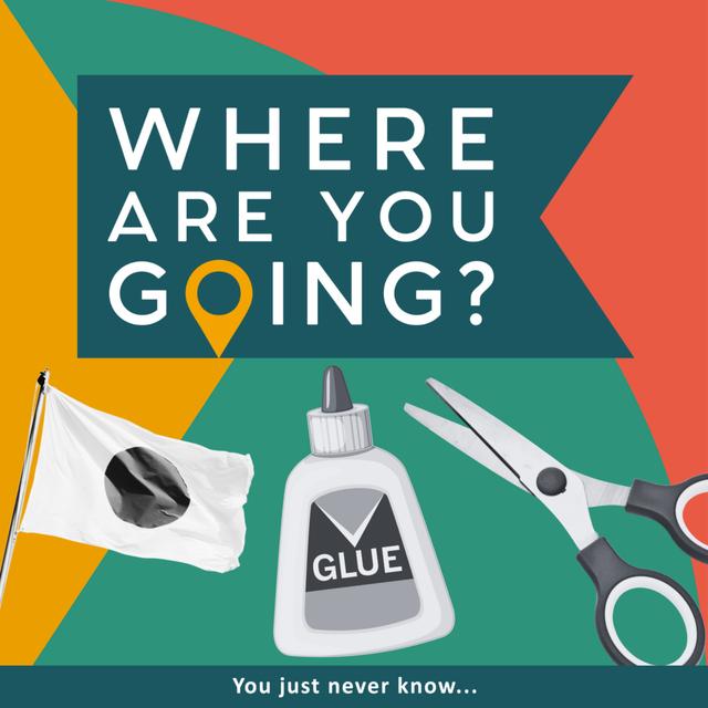Some scissors, some glue and a boat trip - podcast episode cover