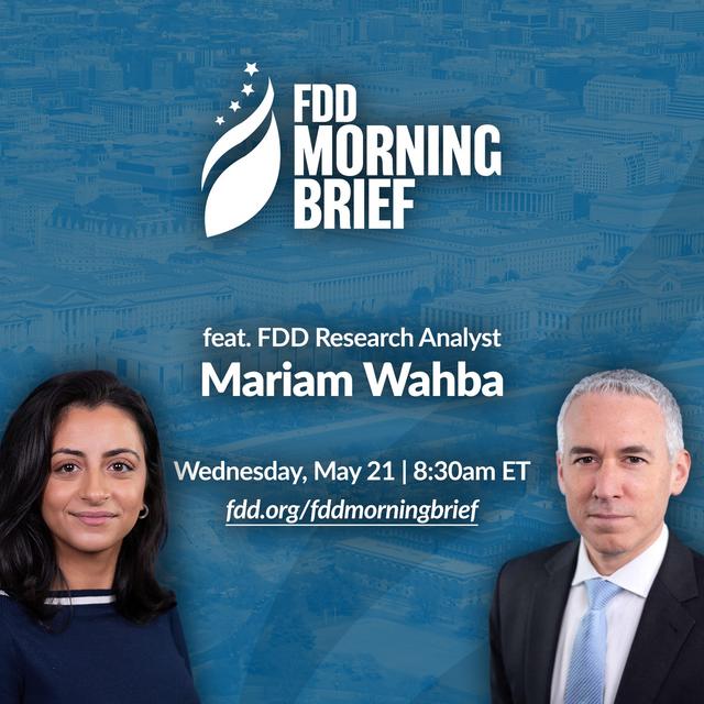 FDD Morning Brief | feat. Mariam Wahba (May 21) - podcast episode cover