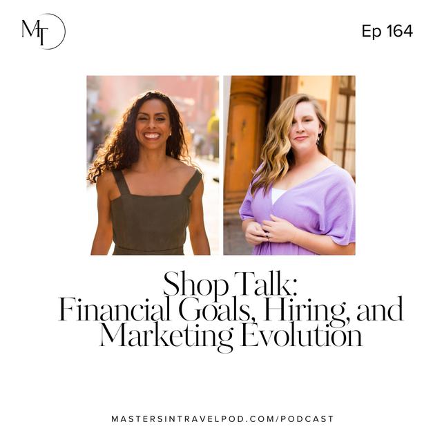 Ep 164 Shop Talk: Financial Goals, Hiring, and Marketing Evolution - podcast episode cover