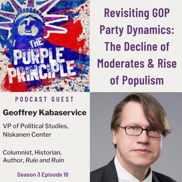 Revisiting GOP Party Dynamics: The Decline of Moderates & Rise of Populism - podcast episode cover