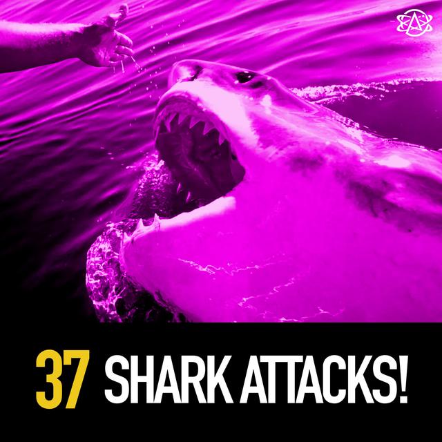 37 - Shark Attacks! Great Whites, Megalodon, & Blood in the Water… - podcast episode cover