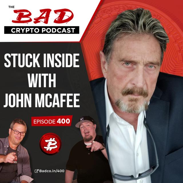 Stuck Inside with John McAfee - podcast episode cover