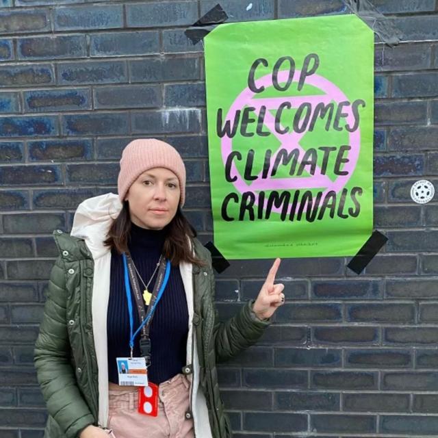 Inside COP26 with Abby Martin - podcast episode cover