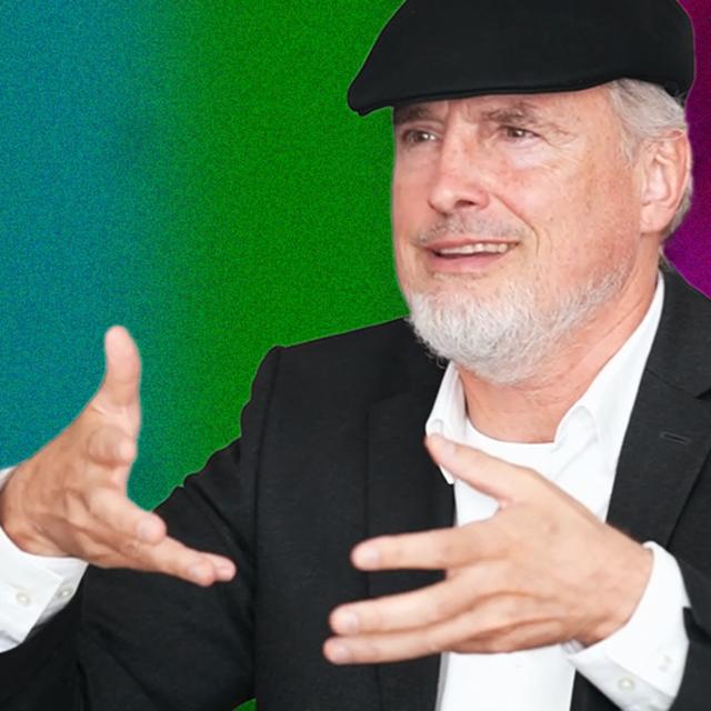 Jurgen Schmidhuber on Humans co-existing with AIs - podcast episode cover