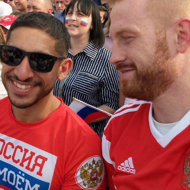 #3: Russian Travel Stories - The First Day, when Russia beat Spain at the 2018 World Cup! - podcast episode cover