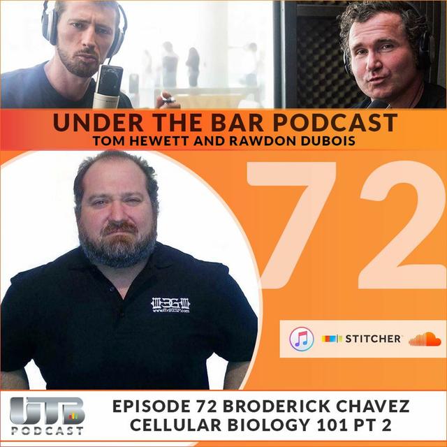 (WARNING EXPLICIT)The Evil Genius - Broderick Chavez on Ep. 72 of Under The Bar - podcast episode cover