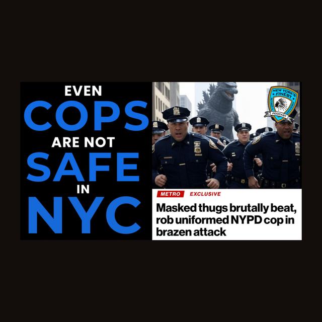 Even Cops Aren't Safe In NYC - podcast episode cover