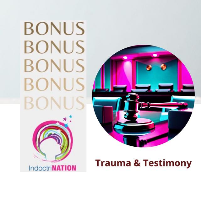 BONUS EPISODE PREVIEW: Trauma & Testimony - podcast episode cover