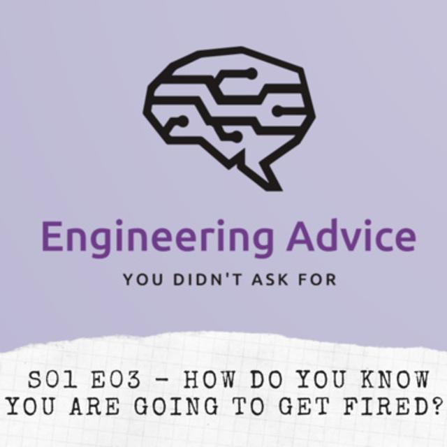 S01E03 - How do you know you are going to get fired? - podcast episode cover