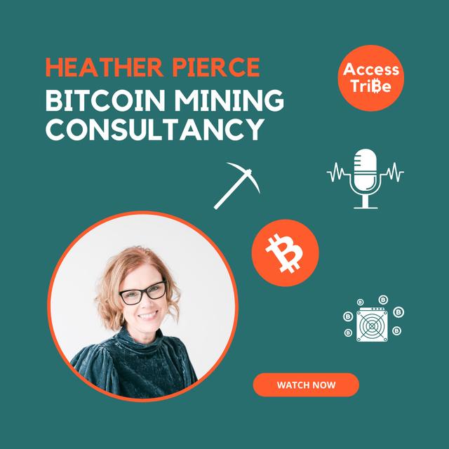 AT59 - Heather Pierce, Bitcoin Mining Consultant - podcast episode cover
