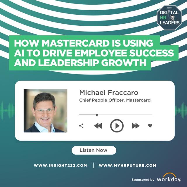 How Mastercard is Using AI to Drive Employee Success and Leadership Growth (an Interview with Michael Fraccaro) - podcast episode cover