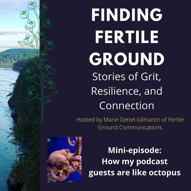 Mini-episode: How my podcast guests are like octopus - podcast episode cover