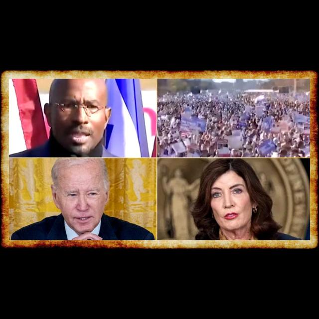 11/15/23: Van Jones SHOUTED DOWN at Israel March, Biden Staff REVOLTS, Hochul's Social Media Surveillance - podcast episode cover