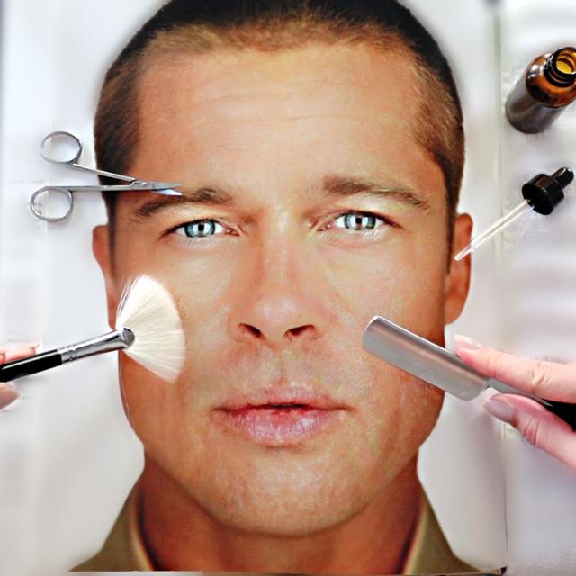 Celebrity Men's Shaving ASMR | Soft Spoken | Brad Pitt, Usher ... - podcast episode cover