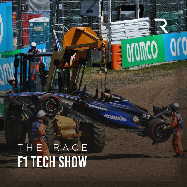 Red Bull's latest upgrades, plus the cost of Williams crash-strewn start - podcast episode cover