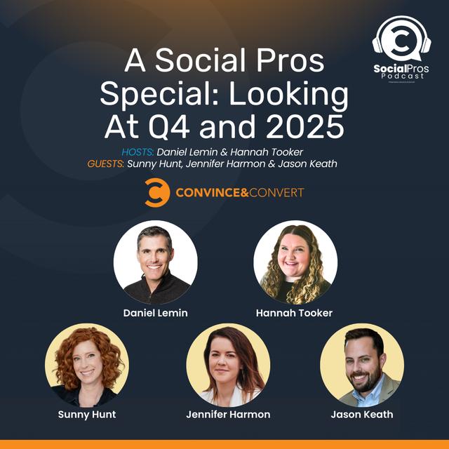 A Social Pros Special: Looking At Q4 and 2025 - podcast episode cover