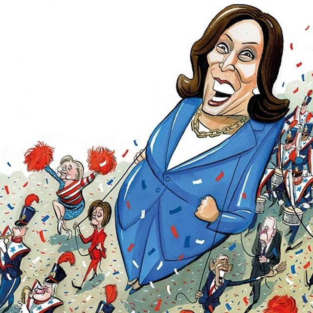All hail Harris! Can Kamala bluff her way to the top? - podcast episode cover
