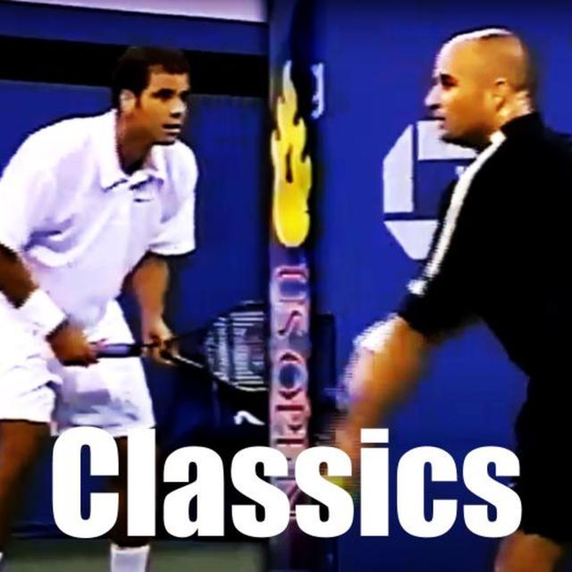 The Best Match Sampras and Agassi Ever Played, US Open 2001 | MMA Classics ft. Steve Flink - podcast episode cover