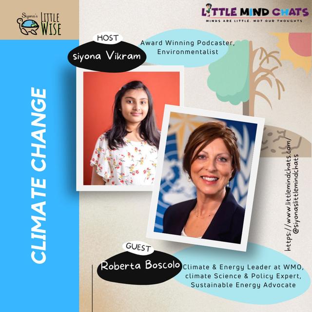 125: Climate Change with Roberta Boscolo - podcast episode cover