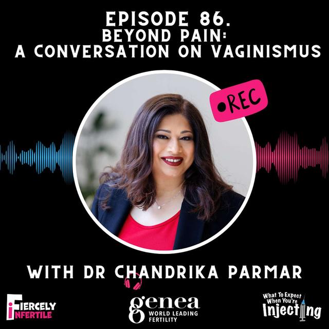 #86 Beyond Pain: A Conversation on Vaginismus with Dr. Chandrika Parmar - podcast episode cover