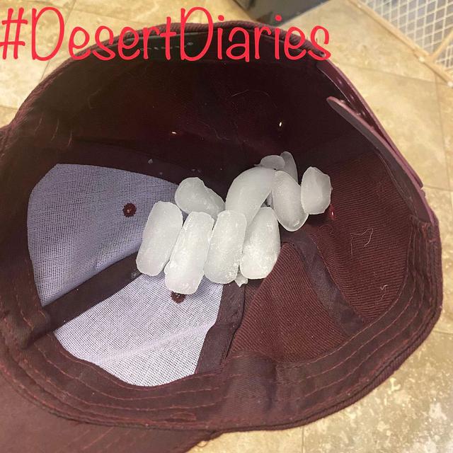 A baseball cap full of ice - podcast episode cover