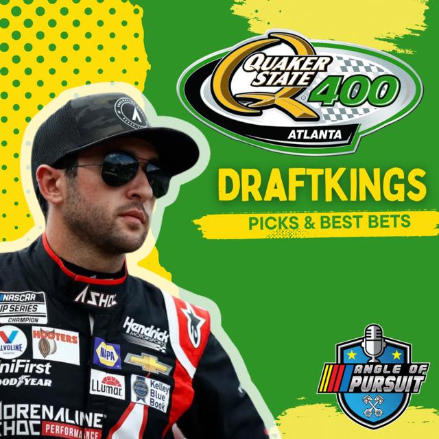 DFS Picks For Quaker State 400 At Atlanta: Nascar DraftKings - podcast episode cover