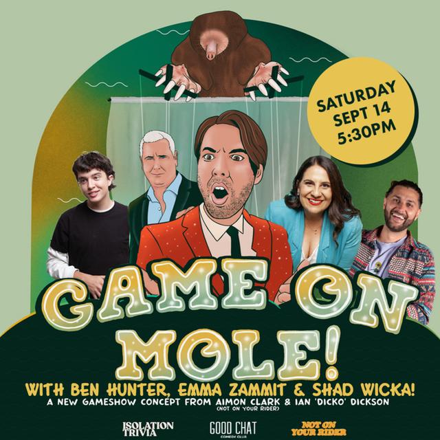 Live! Shad Wicka, Ben Hunter & Emma Zammit - podcast episode cover