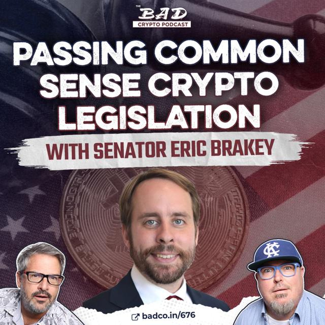 Passing Common Sense Crypto Legislation with Senator Eric Brakey - podcast episode cover
