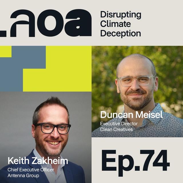 Disrupting Climate Deception - podcast episode cover