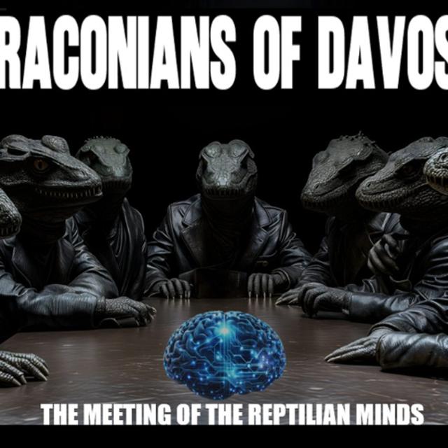 Show sample for 6/25/25: DRACONIANS OF DAVOS - THE MEETING OF THE REPTILIAN MINDS - podcast episode cover