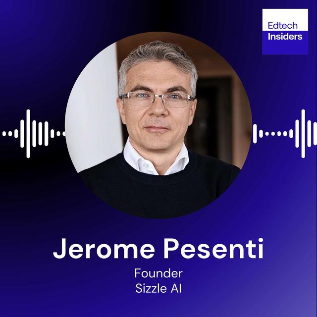 Sizzle AI and the Rise of the AI Study Companion with Jerome Pesenti - podcast episode cover