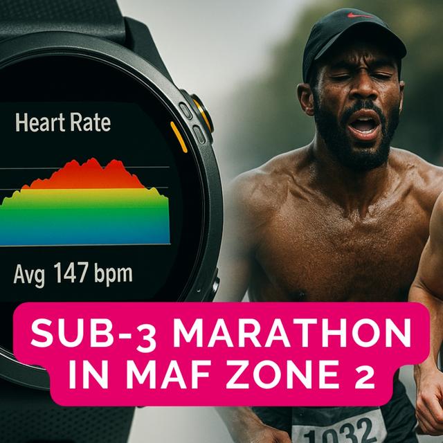 How To Run a Sub 3 Marathon in Maffetone Zone 2 Low HR - podcast episode cover