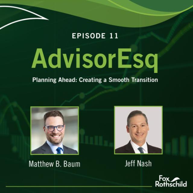 AdvisorEsq - Episode 11 - podcast episode cover