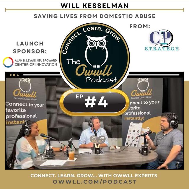 EP:4 Entrepreneur Inspiration - Saving Lives from Domestic Abuse - podcast episode cover